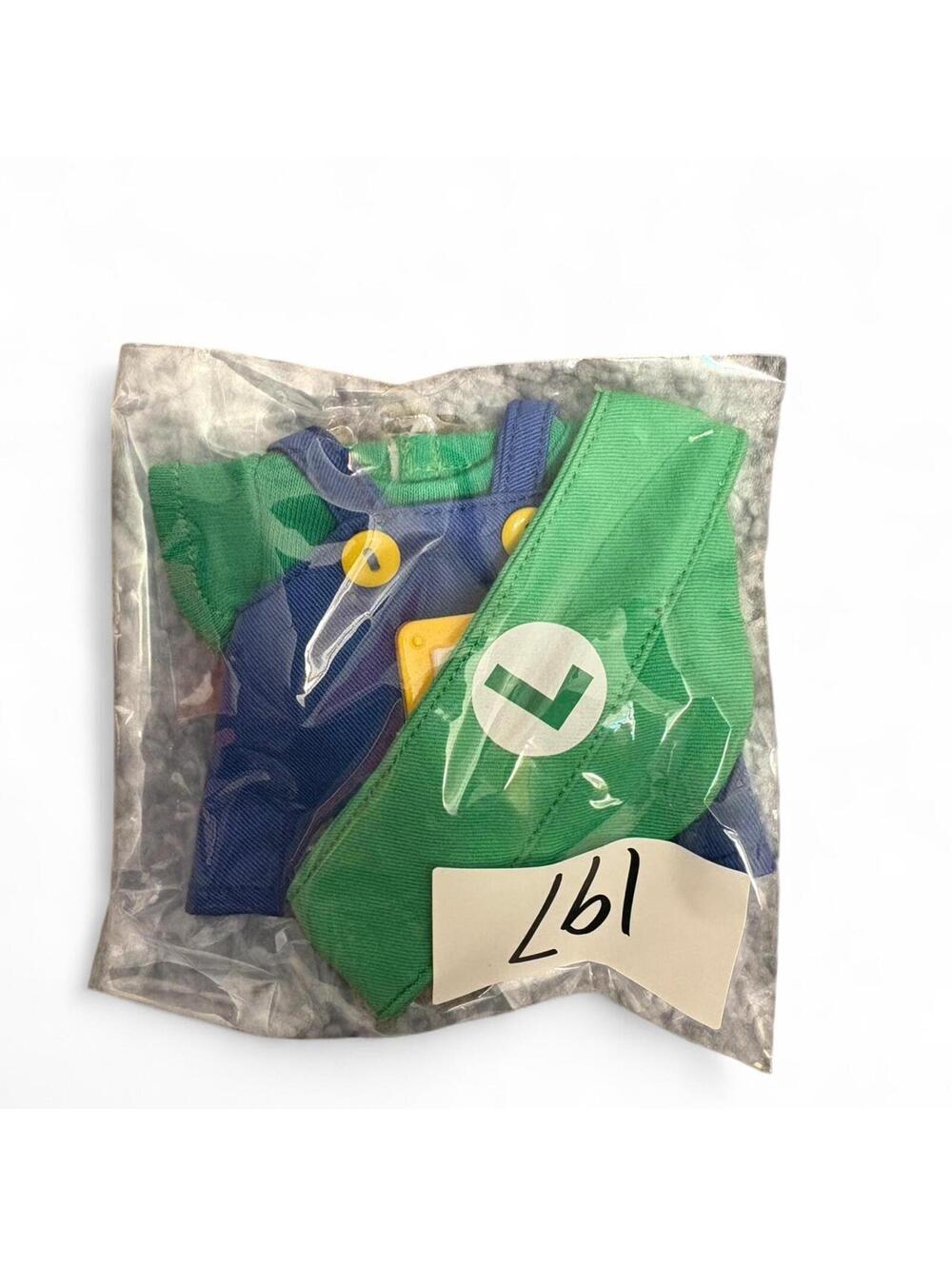 Labubu Luigi clothing set